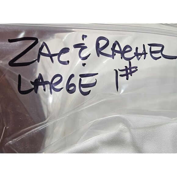 Zac Rachel Women Soft White Button Tunic Shirt Dress L Clean Girl Utility Layer - Picture 13 of 13